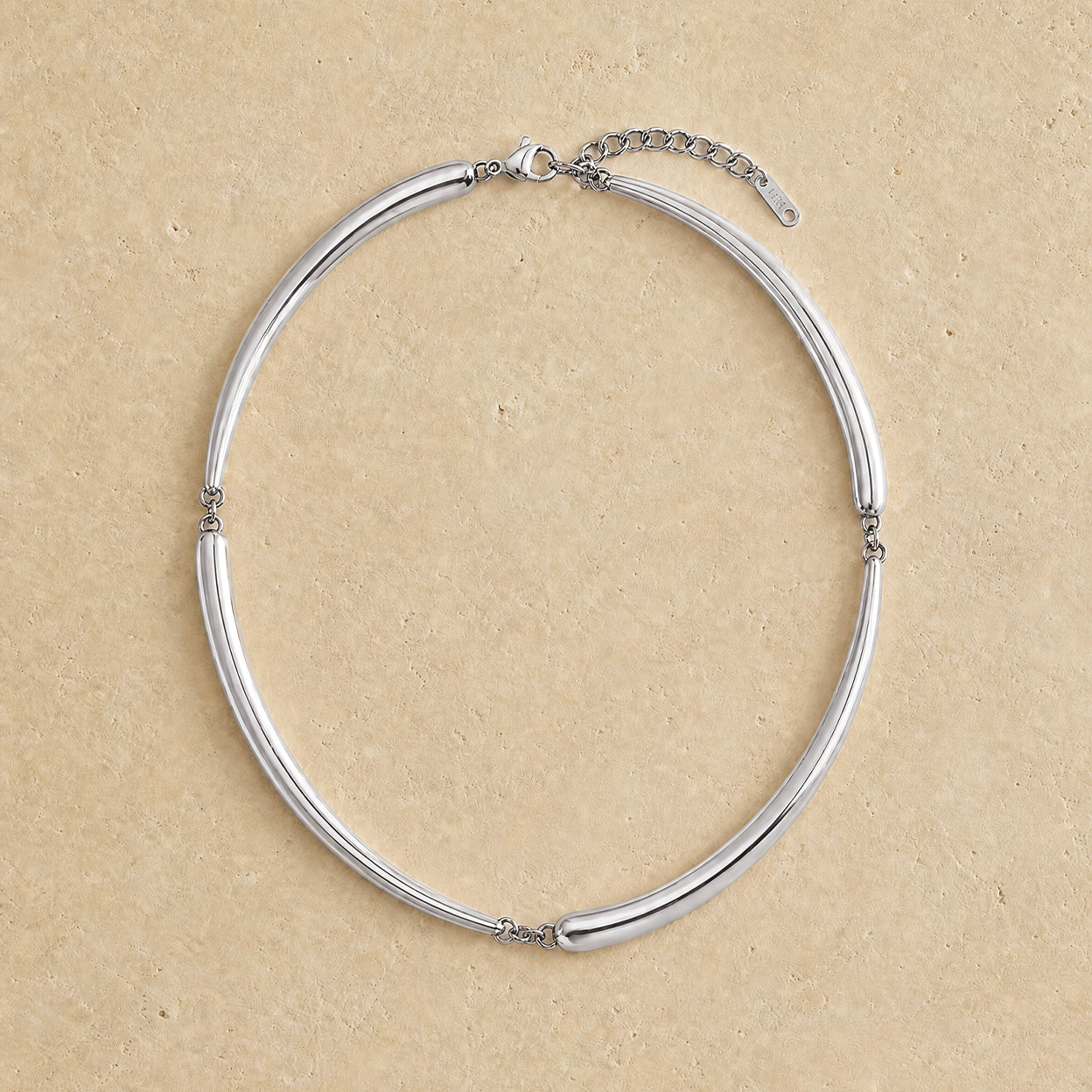 Bamboo Choker Chain Necklace