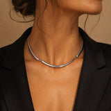 Bamboo Choker Chain Necklace