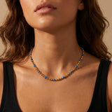 Blue Bead Necklace