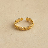 Braided Elegance Ring