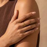 Braided Elegance Ring