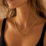 Buckle Snake Chain Necklace