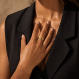 Chain Link Band Ring
