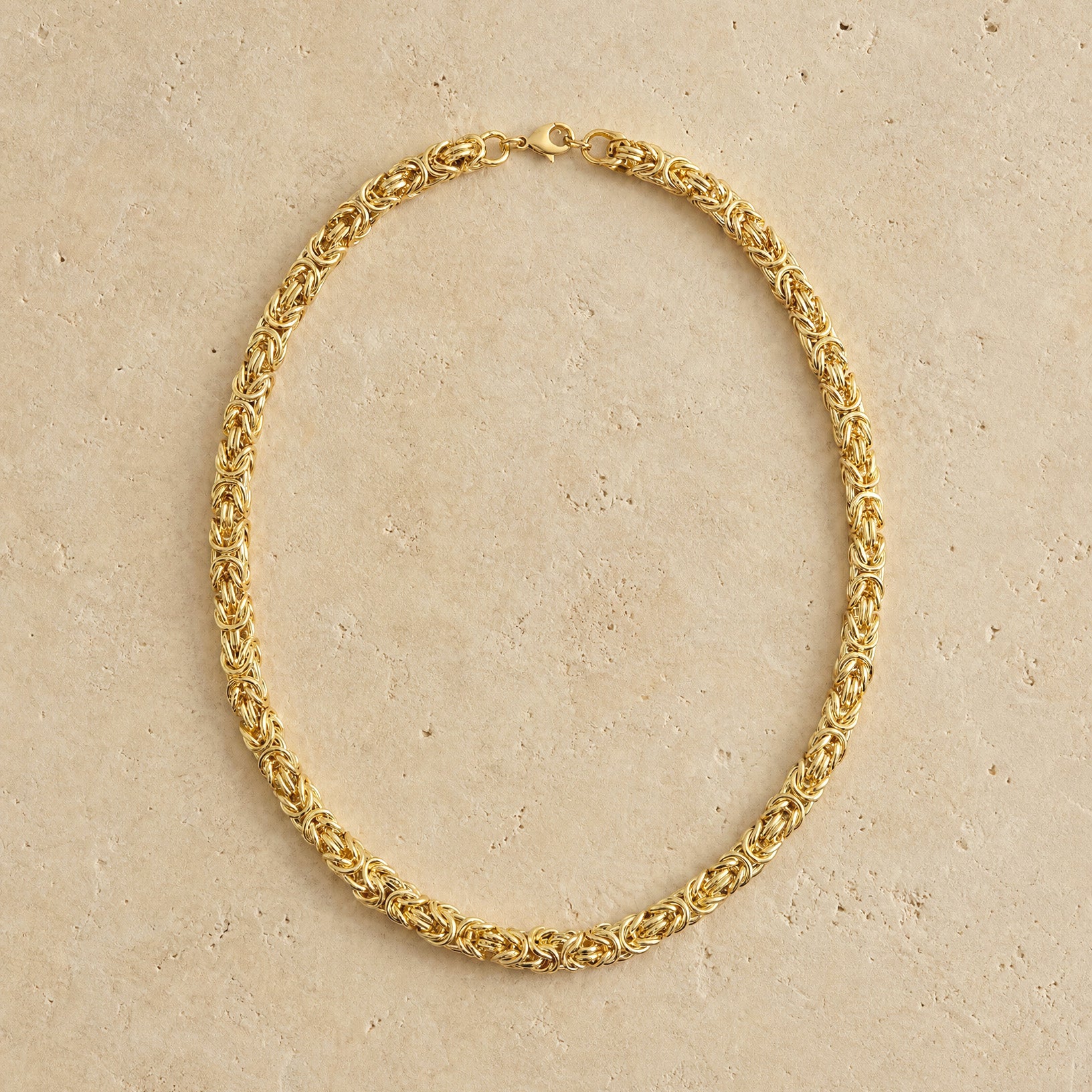 Chunky Byzantine Chain Necklace