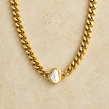 Chunky Pearl Drop Necklace