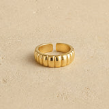 Chunky Rilled Ring