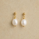 Classic Pearl Drop Earrings