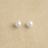 Classic Pearl Stud Earrings