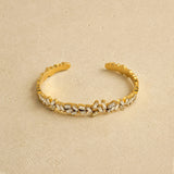 Crystal Cascade Bangle