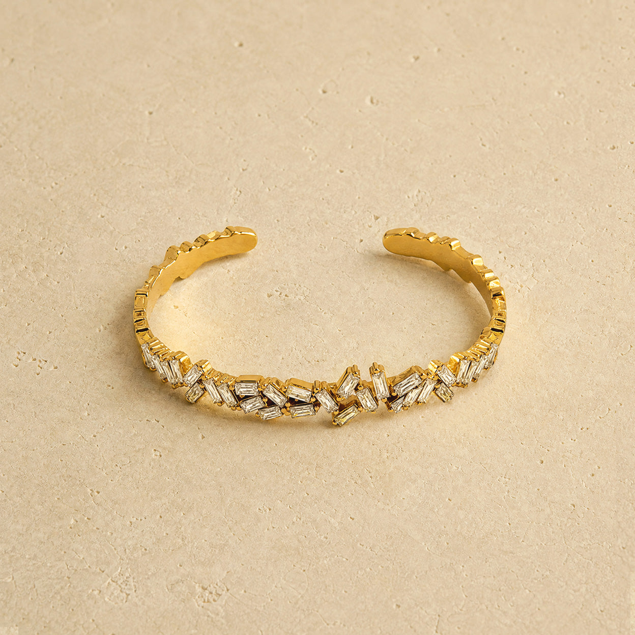 Crystal Cascade Bangle