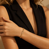 Crystal Chain Bracelet