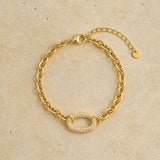 Crystal Chain Bracelet