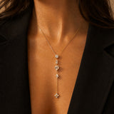 Crystal Elements Y Necklace