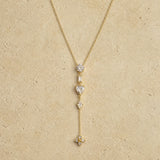 Crystal Elements Y Necklace