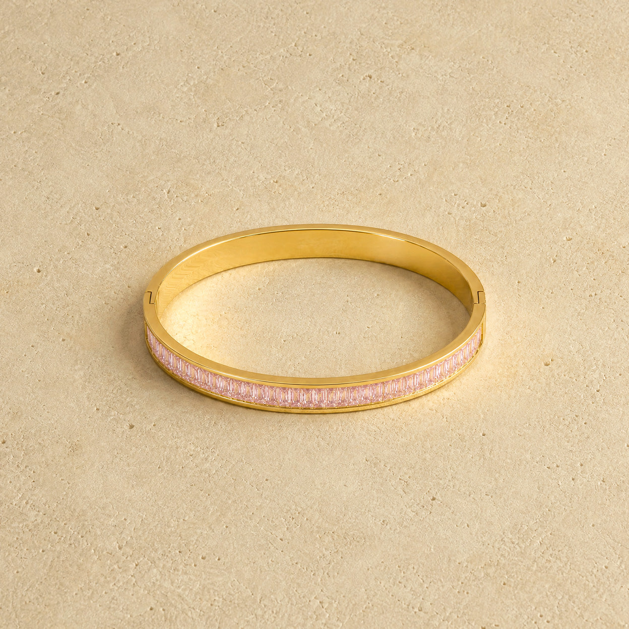 Cubic Crystal Bangle