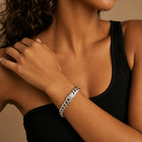 Curb Invisible Clasp Bracelet