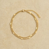 Delicate double Layer Bracelet