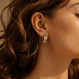 Double Wave Earrings