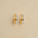 Double Wave Earrings