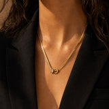 Dual Hoop Necklace