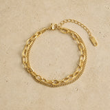 Dual Chain Bracelet