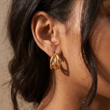 Echo Hoop Earrings