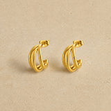Echo Hoop Earrings