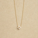 Floral Pearl Necklace