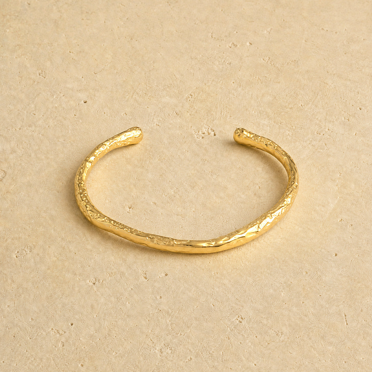 Hammered Bamboo Bangle