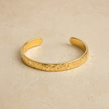 Hammered Cuff Bangle