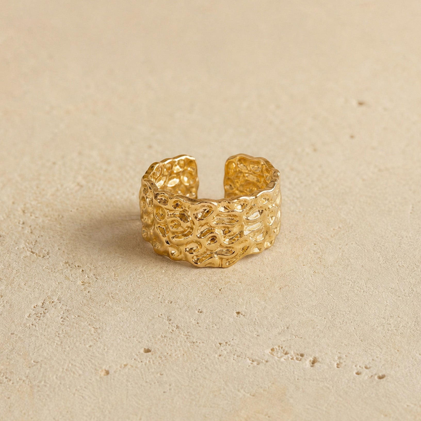 Hammered Texture Ring