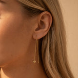 Heart Drop Earrings