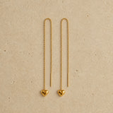 Heart Drop Earrings