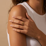 Hollow Chain Ring