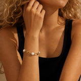 Knotted Pearl Bracelet