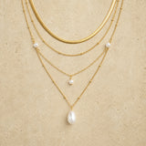 Layered Pearl Necklace