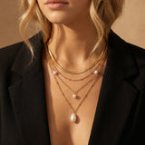 Layered Pearl Necklace