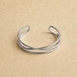 Multi Layered Cross Bangle