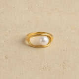 Open Pearl Ring