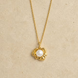 Oyster Drop Necklace