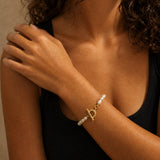 Pearl Toggle Bracelet