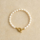 Pearl Toggle Bracelet