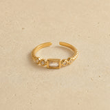 Radiant Gem Ring