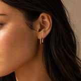 Radiant Oval Crystal Earrings
