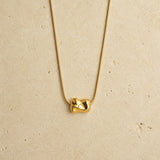 Sculpted Drop Necklace