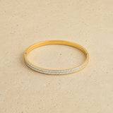 Sleek Crystal Bangle