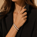 Sleek Crystal Bangle