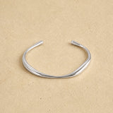 Sleek Irregular Bangle