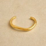 Sleek Irregular Bangle
