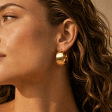 Sleek Hoop Earrings